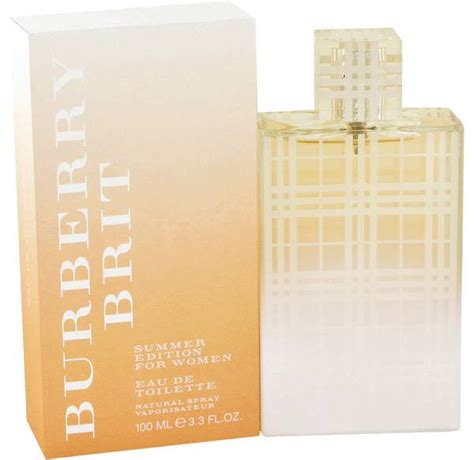 burberry brit perfume summer edition